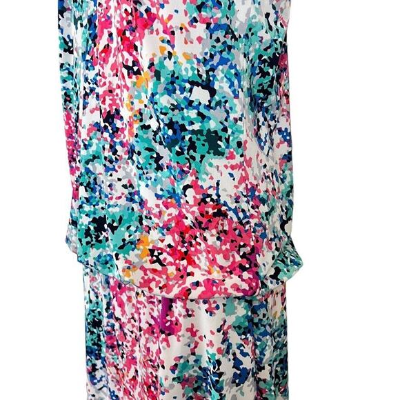 Jessica Simpson Womens Jersey Knit Blouson Above Knee Mini Stretch Dress sz 6 - Picture 9 of 16